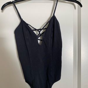 Black bodysuit